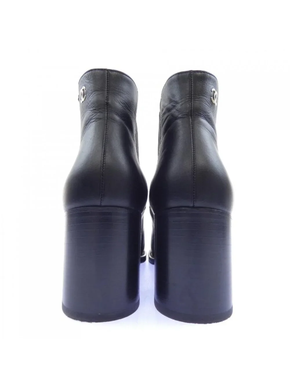 Chanel Short Boots Black